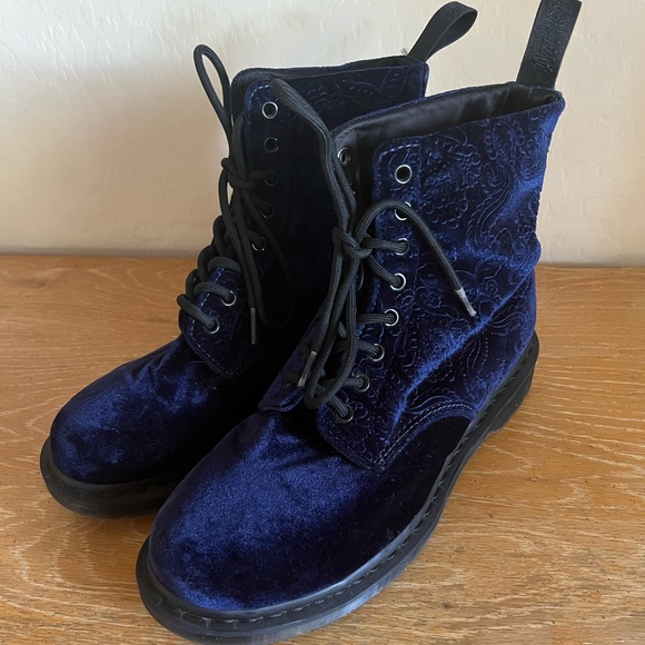 Dr. Martens Shoes - Dr. Martens Rare 1460 Brocade Velvet wmns size 10